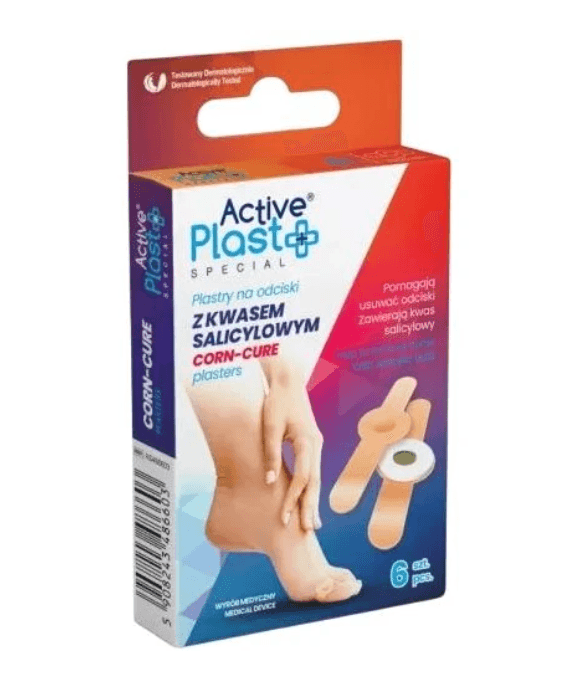 Plastry na odciski 6 SZTUK ACTIVEPLAST