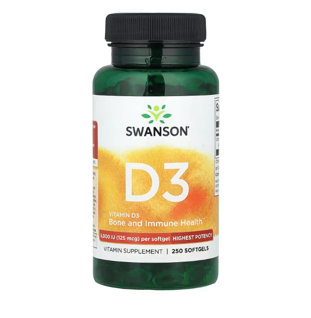 Witamina D3 5000 (250TAB) SWANSON