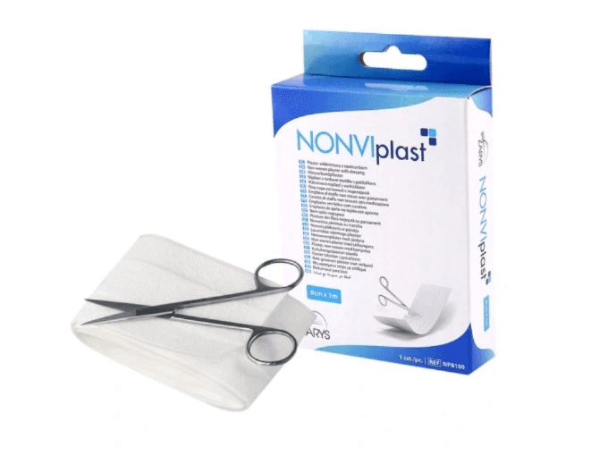 Plastry 8cm x 1m NONVIPLAST